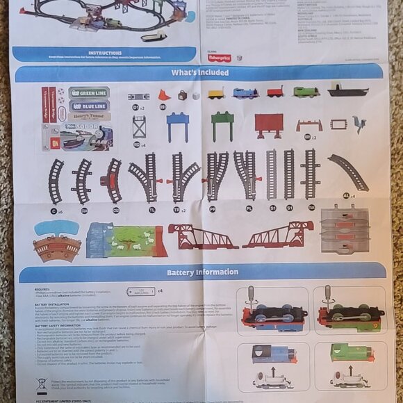 Thomas & Friends Talking Thomas & Percy COMPLETE TRAIN SET - Picture 5 of 11